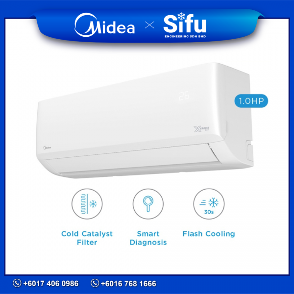 Midea Wall Mounted Air Conditioner R Xtreme Cool Sifu Air Conditioner Installation Services